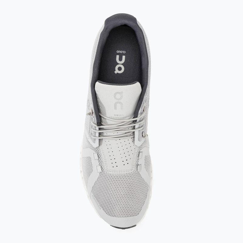 Men's On Cloud 5 glacier/white running shoes 5