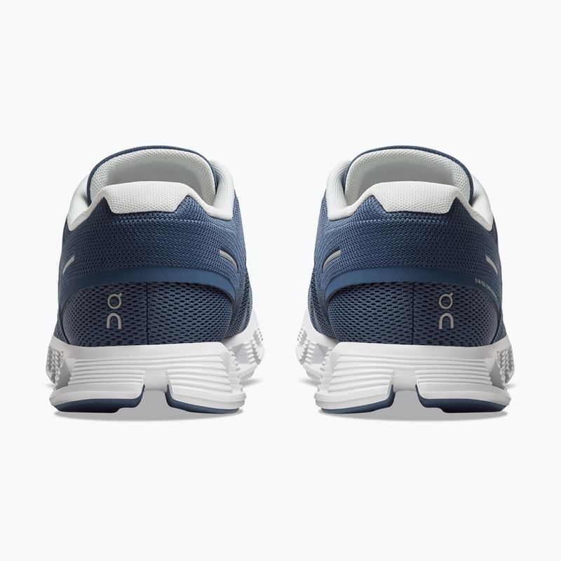Women's On Cloud 5 denim/white running shoes 11