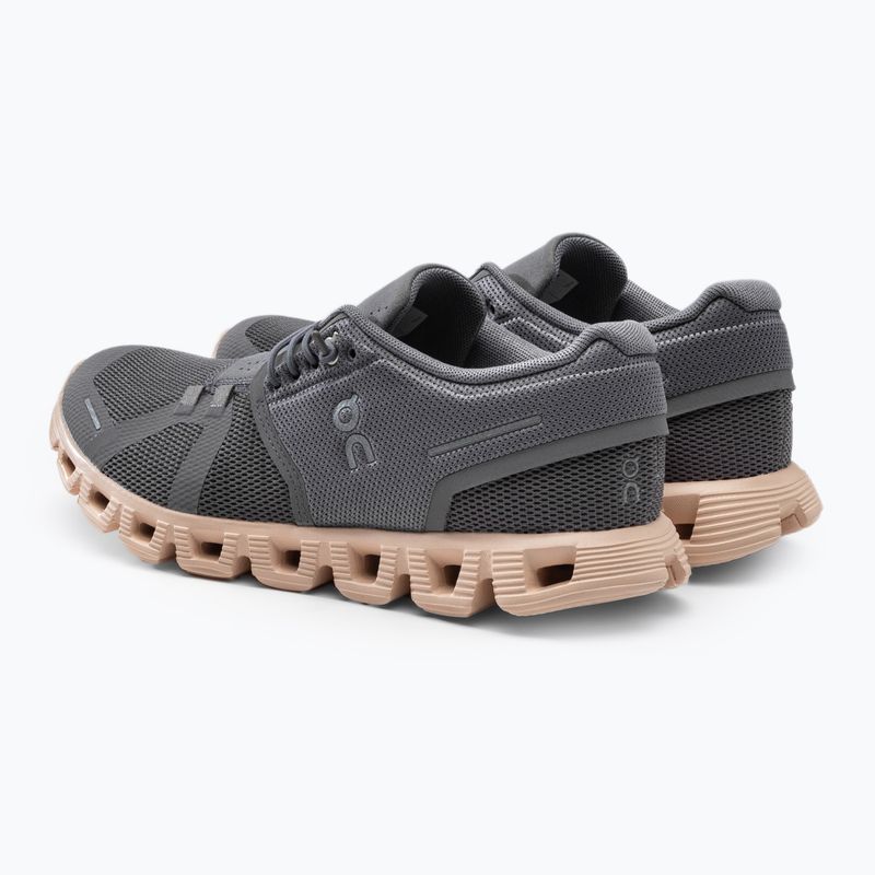 Women's running shoes On Cloud 5 grey 5998883 3