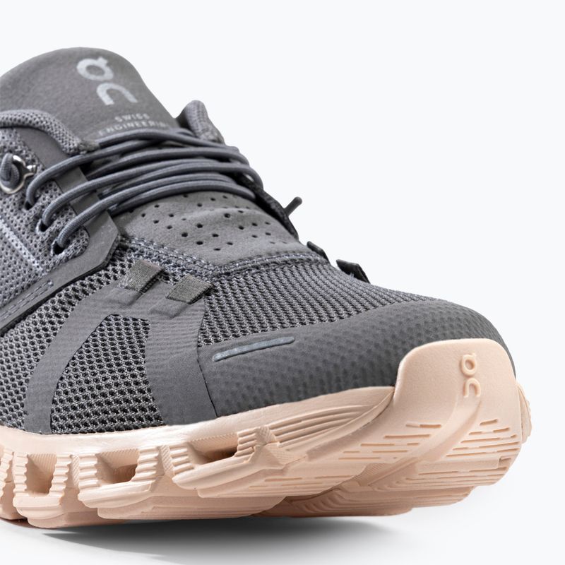 Women's running shoes On Cloud 5 grey 5998883 7