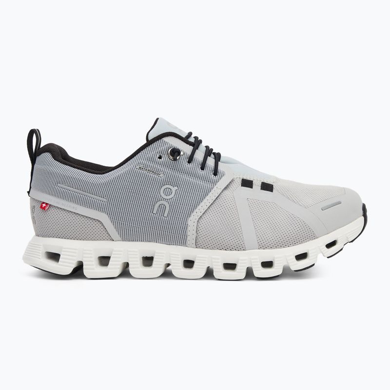 Women's running shoes On Cloud 5 Waterproof glacier/white 2