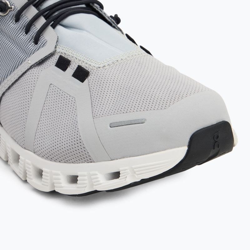 Women's running shoes On Cloud 5 Waterproof glacier/white 7