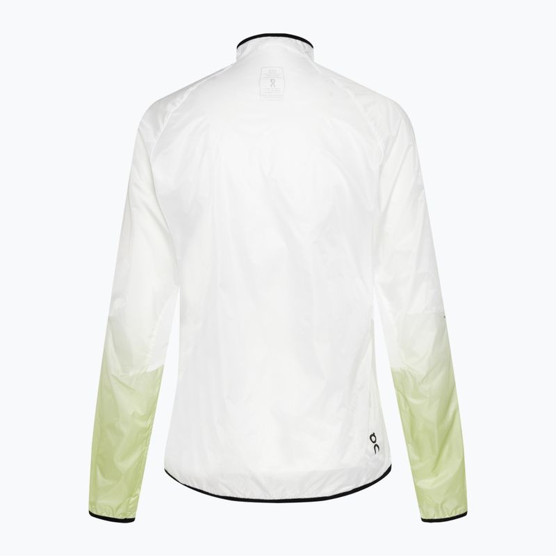 Women's running jacket On Zero white/meadow 2