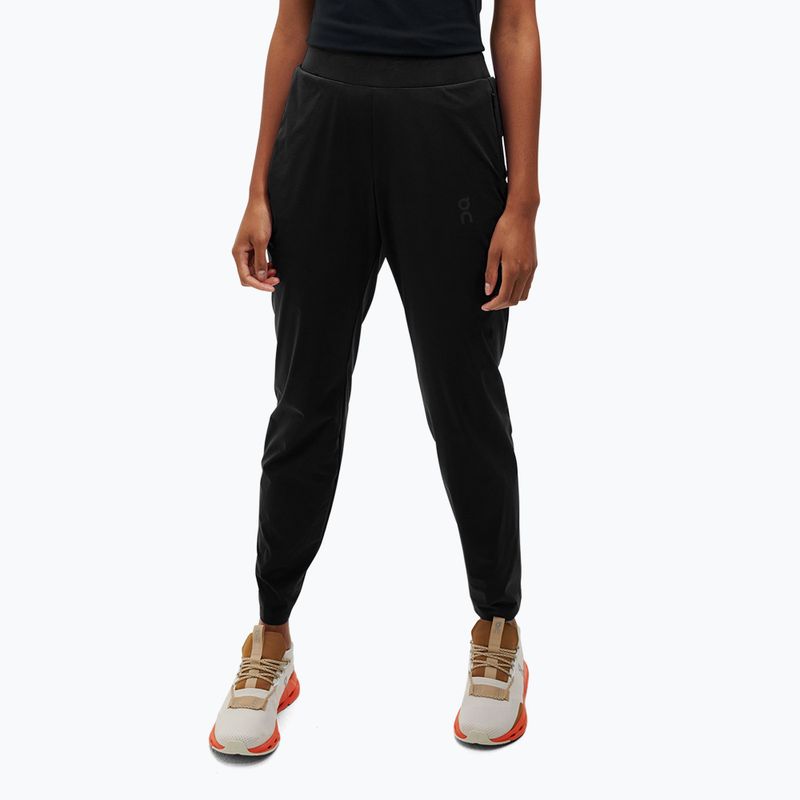Women's On Running Lightweight black running trousers