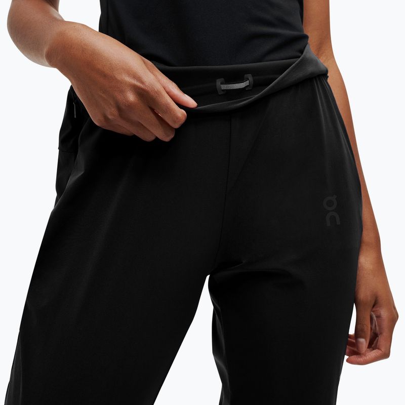 Women's On Running Lightweight black running trousers 3