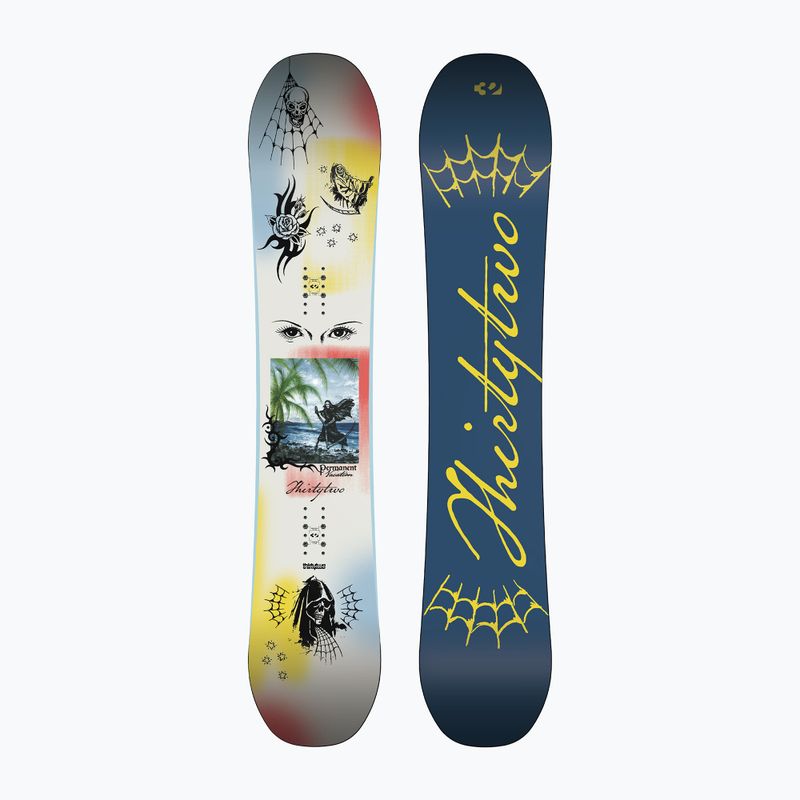 Men's snowboard ThirtyTwo Permanent Vacation white
