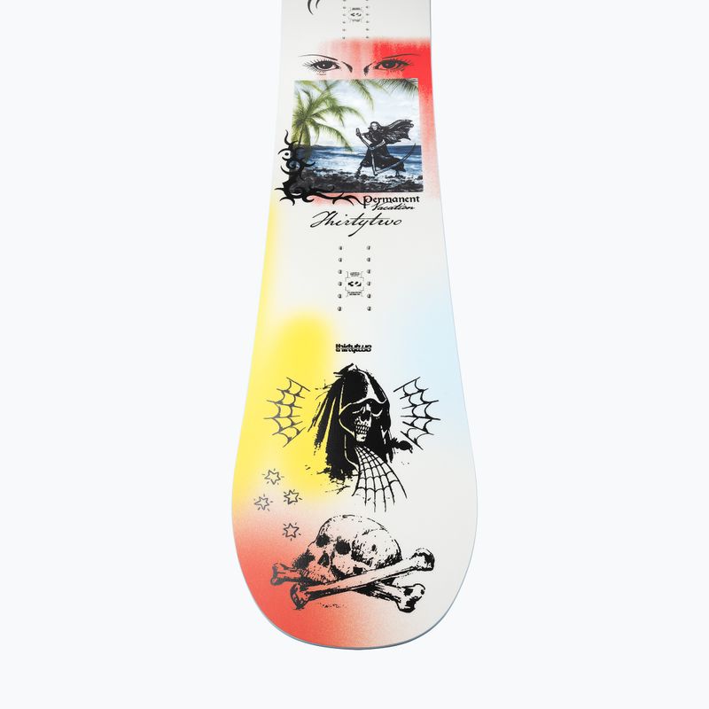 Men's snowboard ThirtyTwo Permanent Vacation white 5