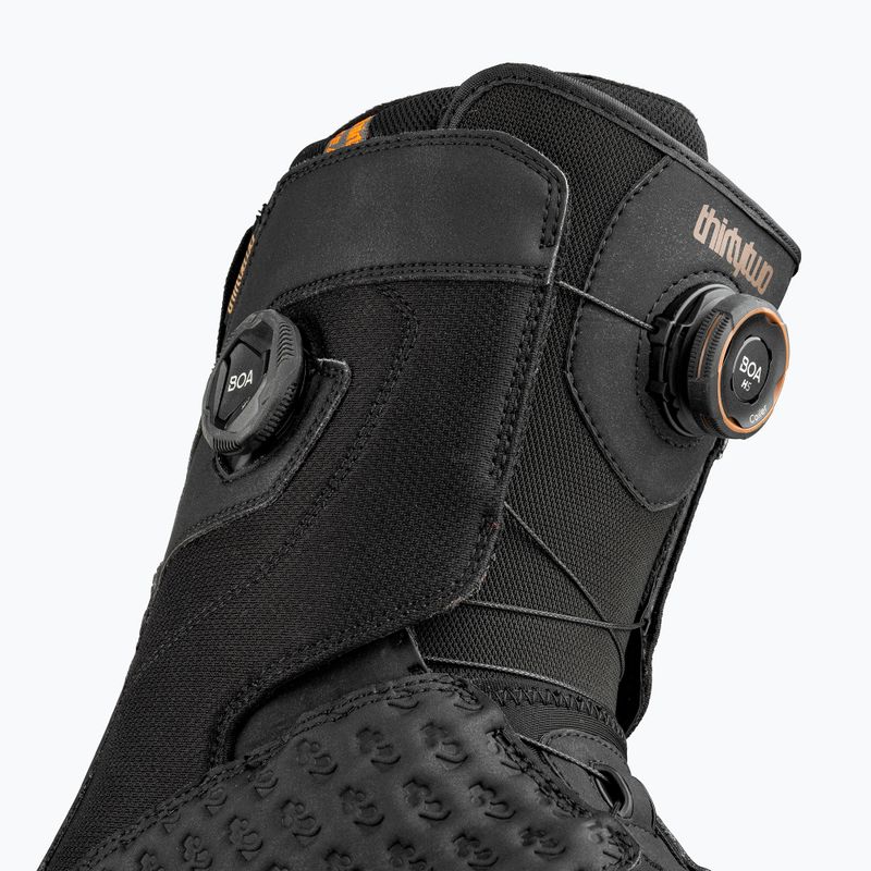 Men's snowboard boots ThirtyTwo Lashed Double Boa black/black/gum 5