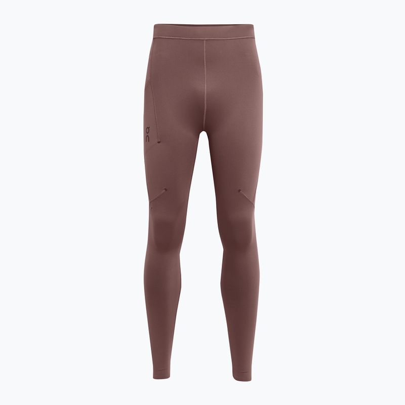 Men's running leggings On Running Performance Winter grape 6