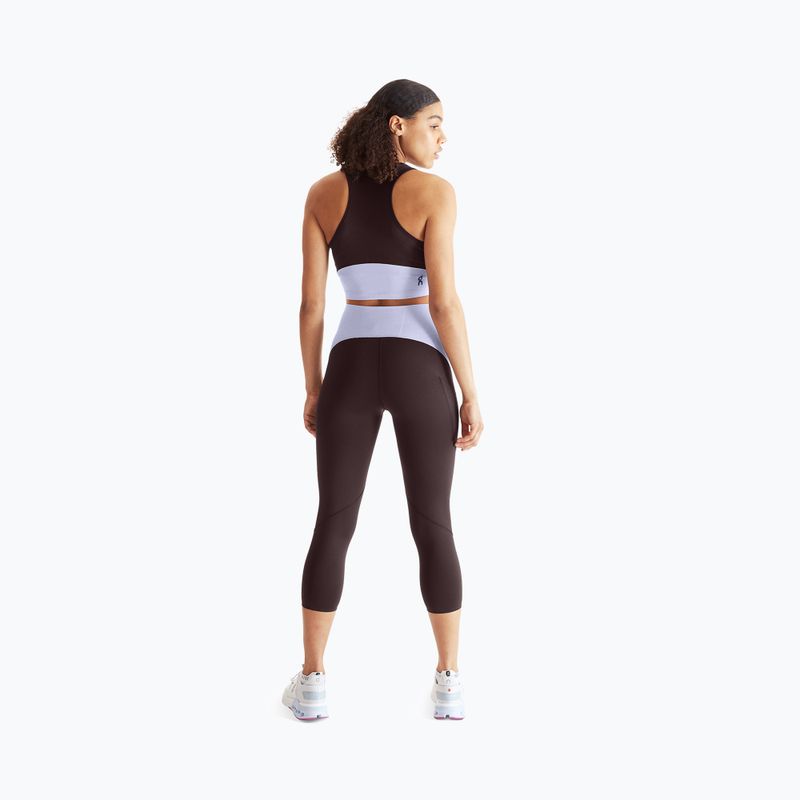 Women's T-shirt On Running Movement Crop lavender 3