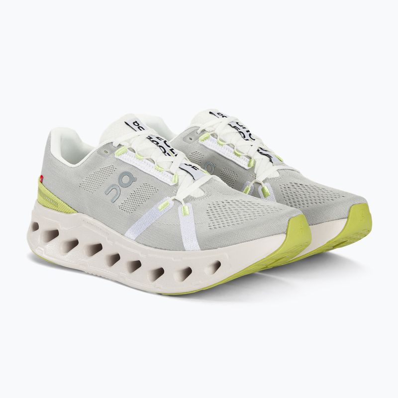 Men's On Cloudeclipse white/sand running shoes 4