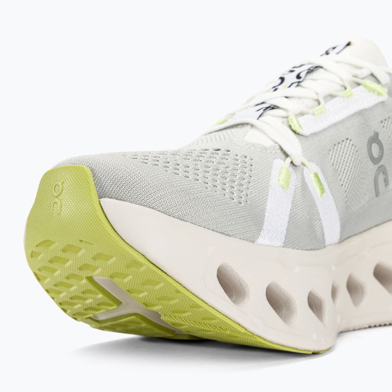 Men's On Cloudeclipse white/sand running shoes 8