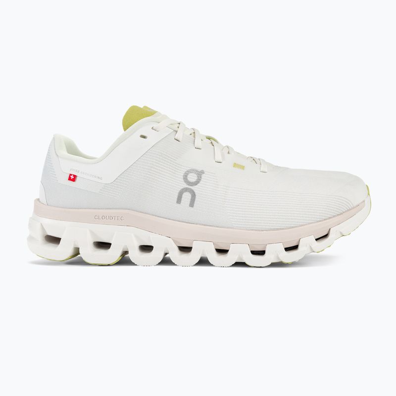 Men's On Cloudflow 4 white/sand running shoes 2