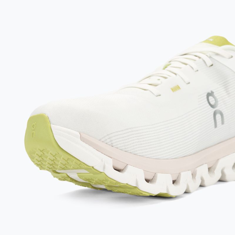 Men's On Cloudflow 4 white/sand running shoes 8