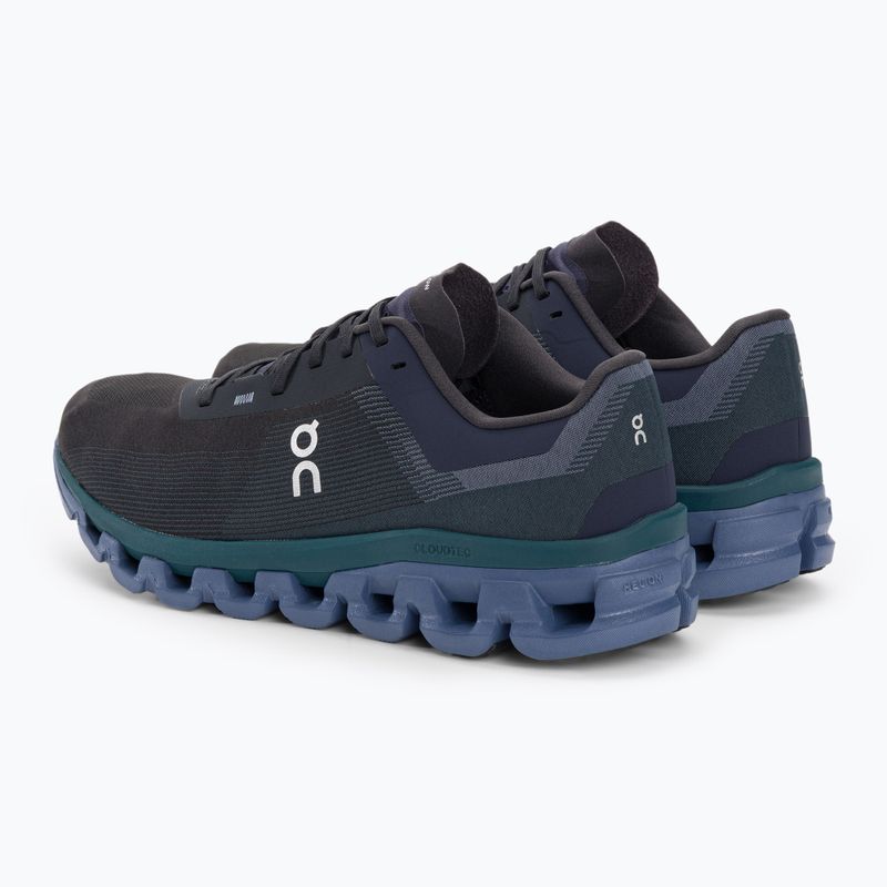 Men's running shoes On Cloudflow 4 black/storm 3