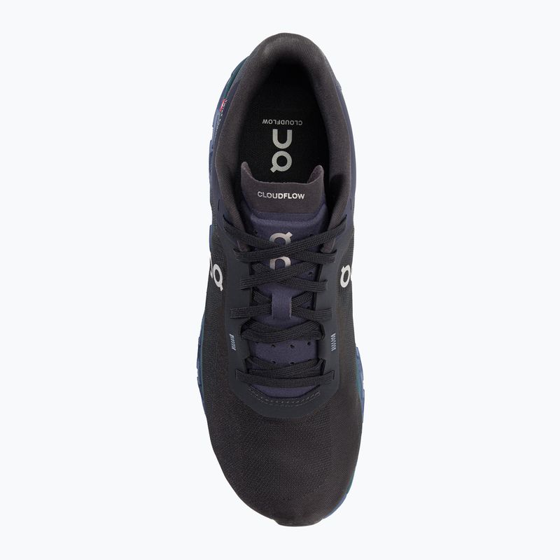 Men's running shoes On Cloudflow 4 black/storm 6