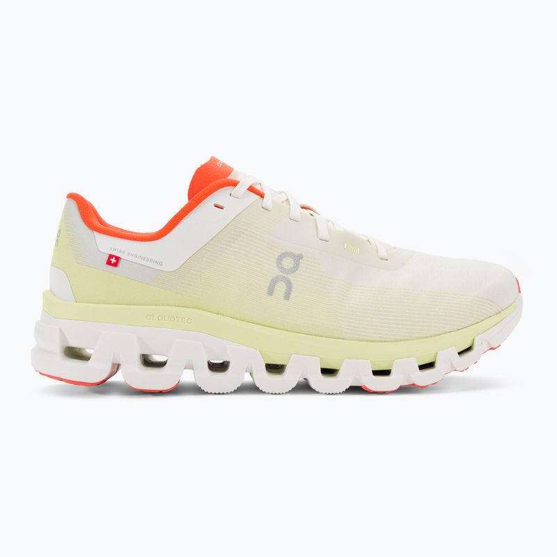 Men's running shoes On Cloudflow 4 white/hay 2