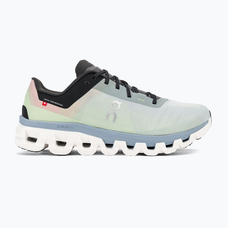 Men's On Cloudflow 4 glacier/chambray running shoes 2