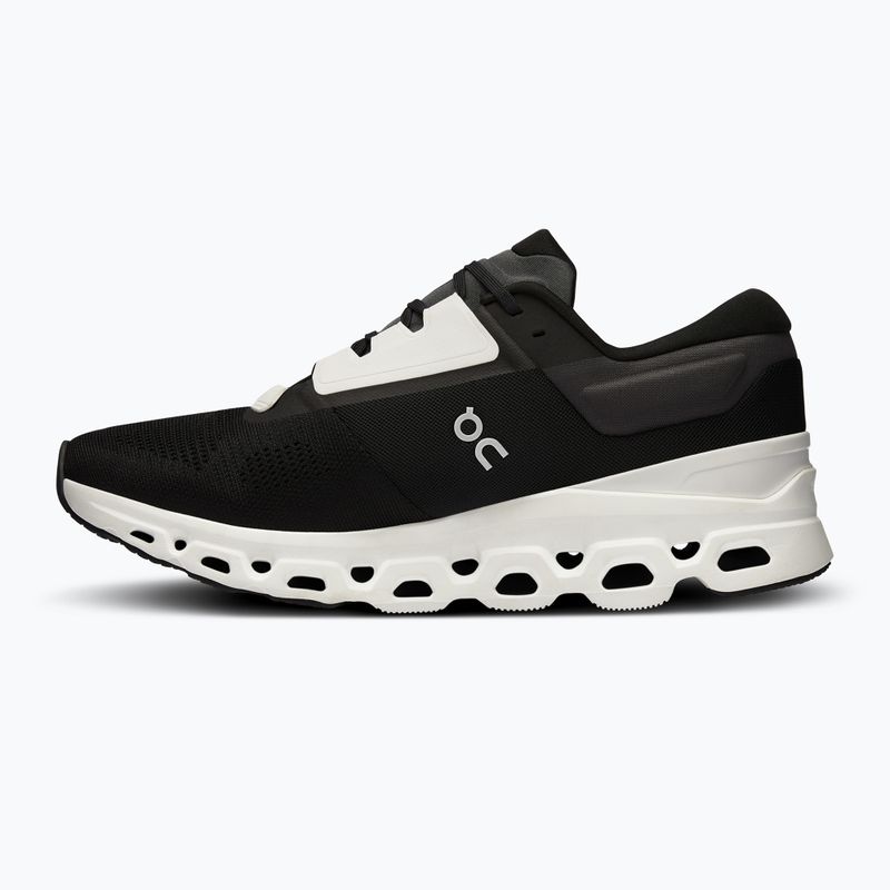 Men's On Cloudstratus 3 black/frost running shoes 3