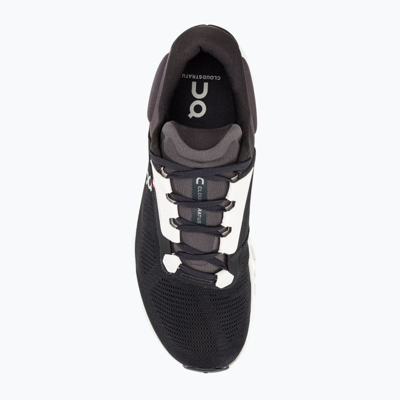 Men's On Cloudstratus 3 black/frost running shoes 7