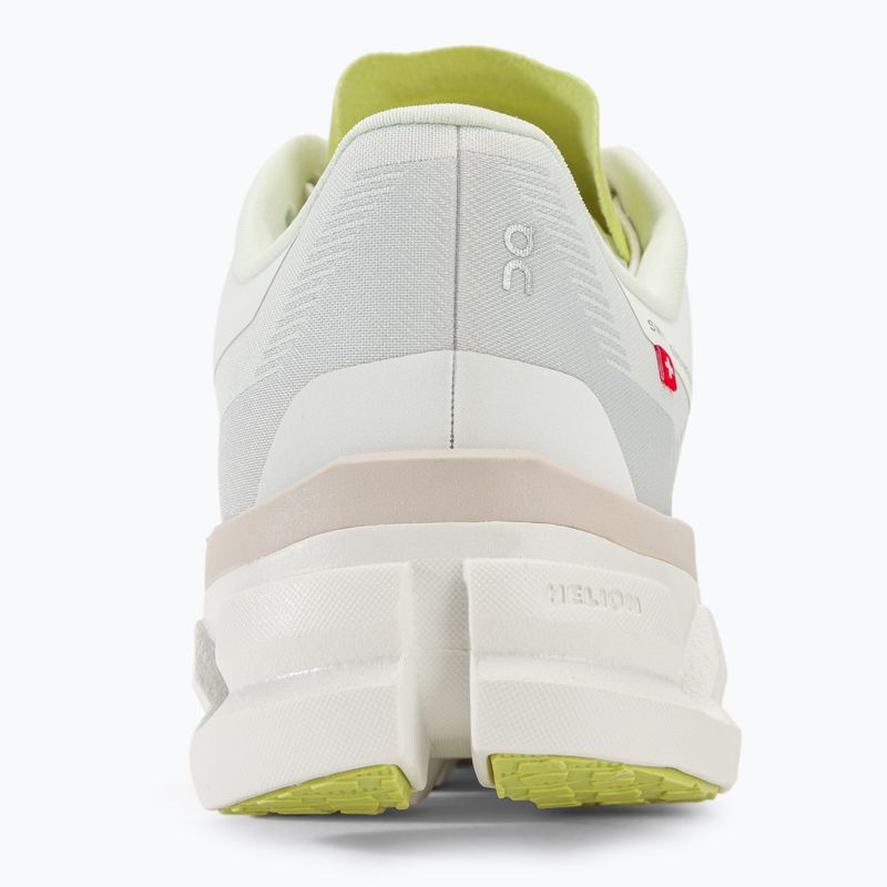 Women's On Cloudflow 4 white/sand running shoes 6