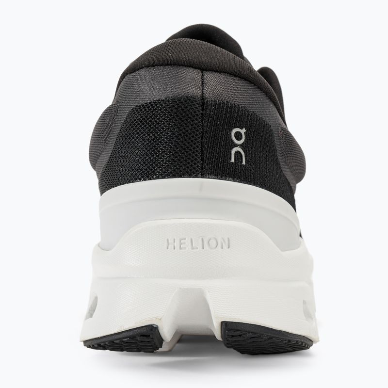 Women's On Cloudstratus 3 black/frost running shoes 6