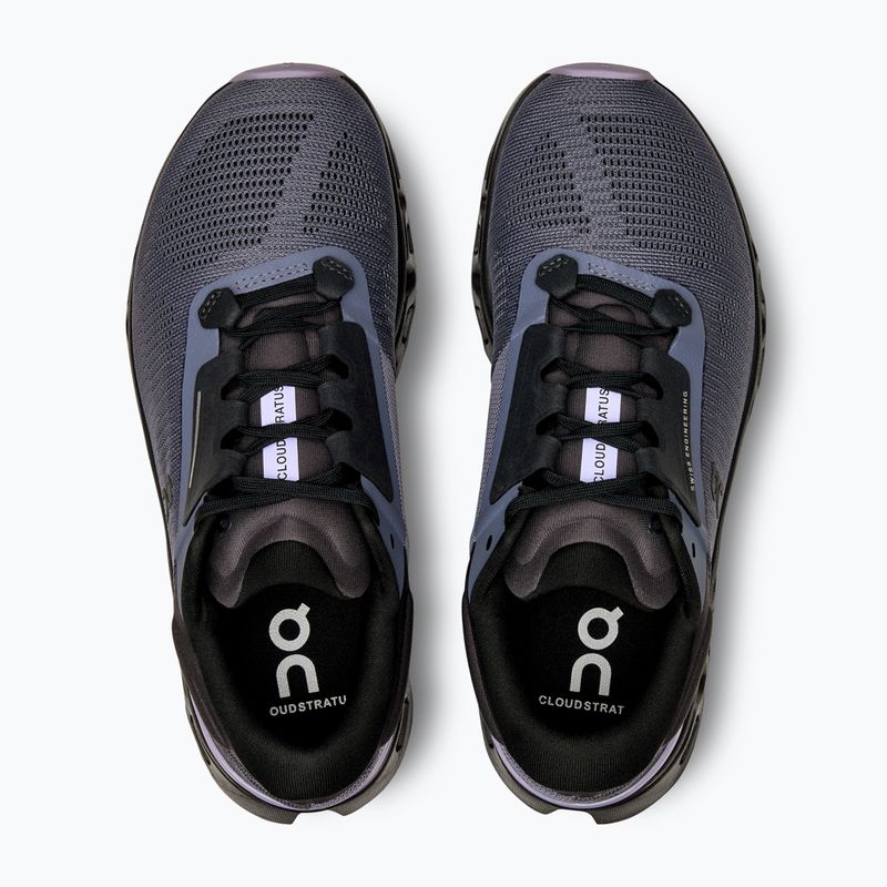 Women's running shoes On Running Cloudstratus 3 metal/wisteria 13