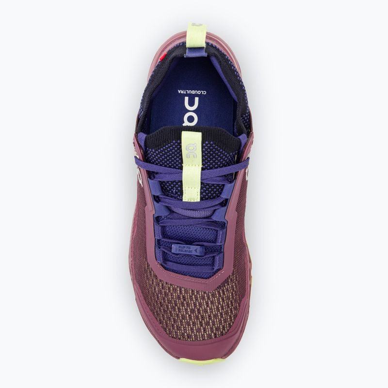 Women's On Cloudultra 2 cherry/hay running shoes 5