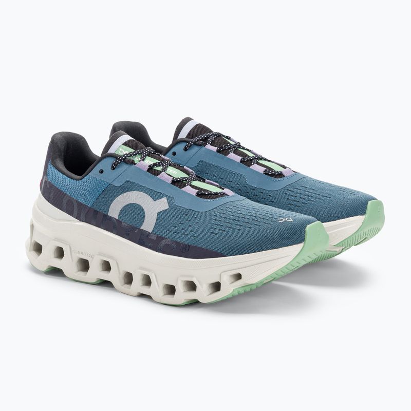 Men's running shoes On Cloudmonster dust/vapor 4