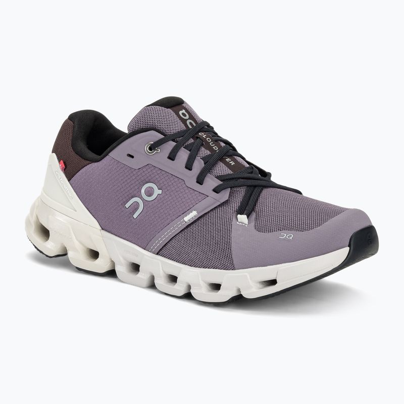 Men's On Cloudflyer 4 shark/pearl running shoes