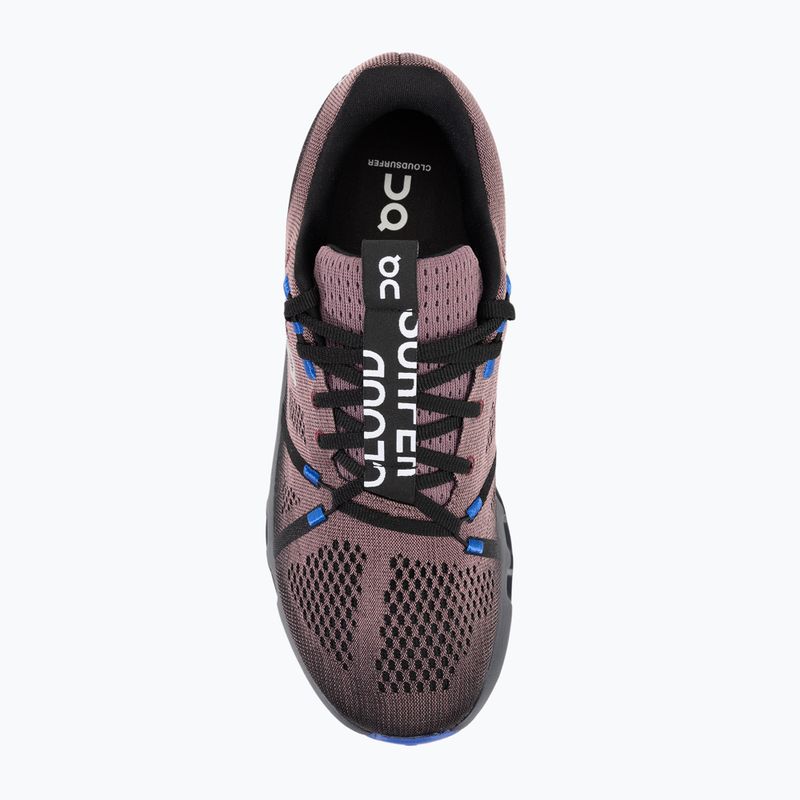 Men's On Cloudsurfer black/cobalt running shoes 7