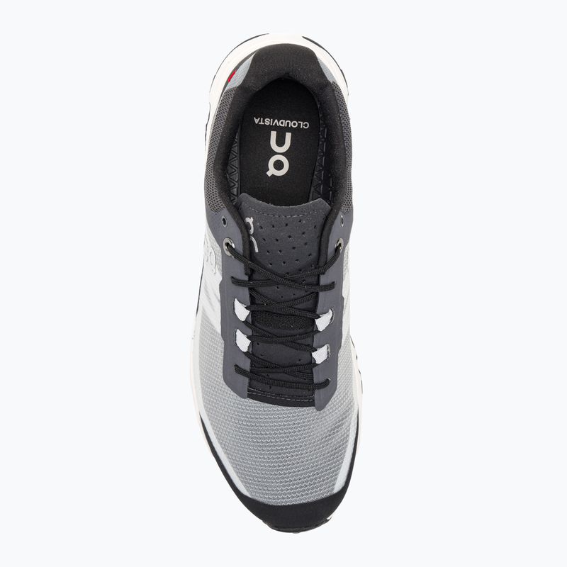Men's running shoes On Cloudvista black/white 6