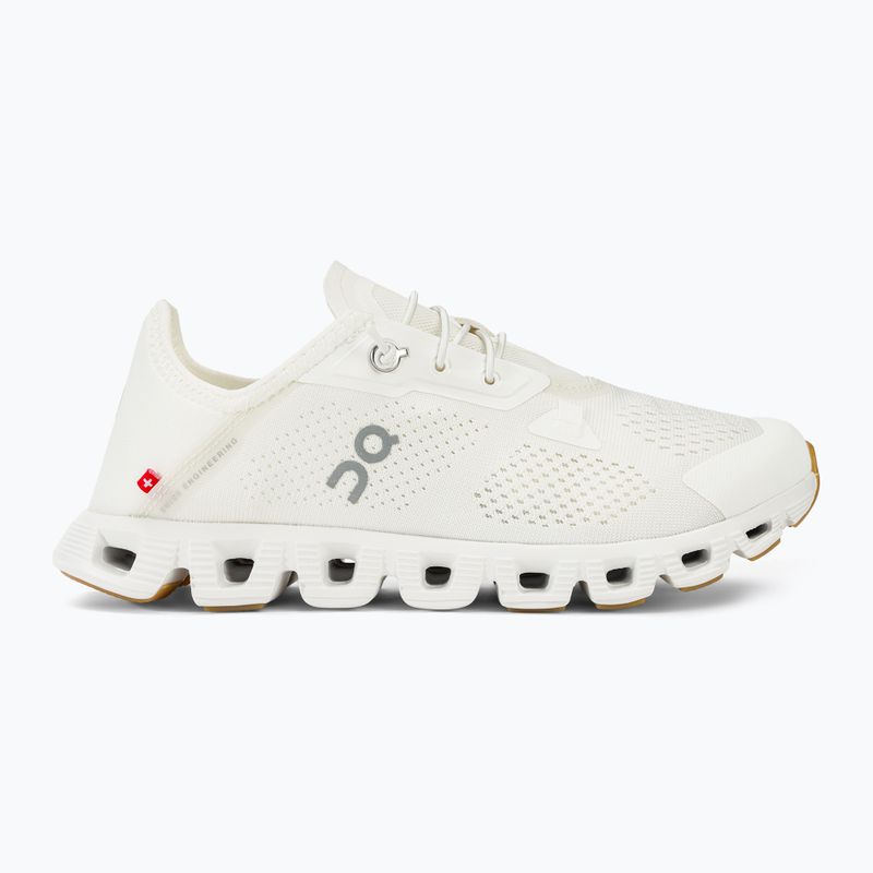 Women's On Running Cloud 5 Coast undyed-white/white shoes 2