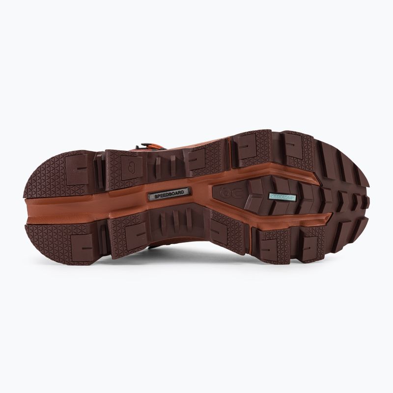 Women's trekking shoes On Cloudrock 2 Waterproof beet/auburn 4