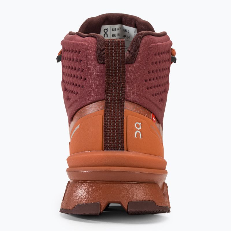 Women's trekking shoes On Cloudrock 2 Waterproof beet/auburn 6