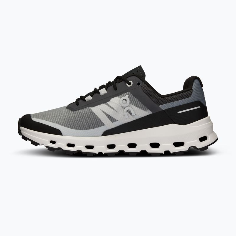 Women's On Cloudvista black/white running shoes 10
