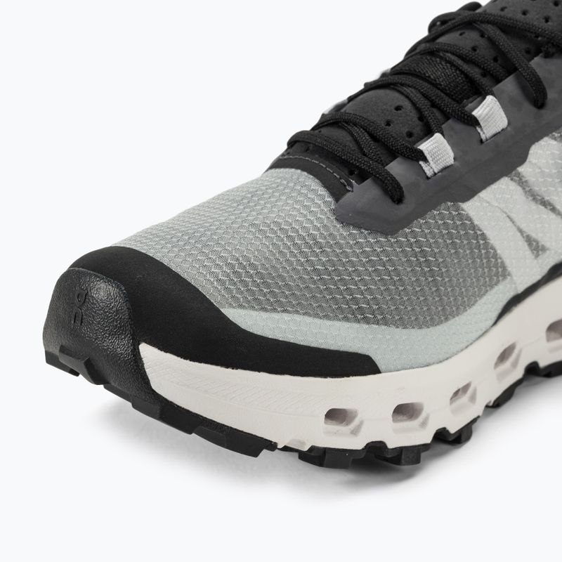 Women's On Cloudvista black/white running shoes 7