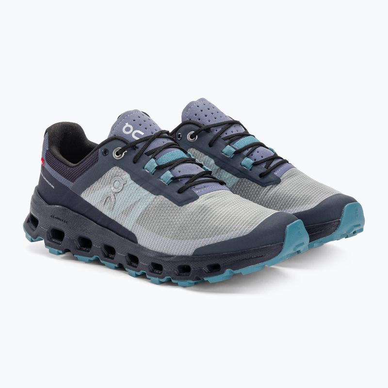 Women's running shoes On Cloudvista navy/wash 4