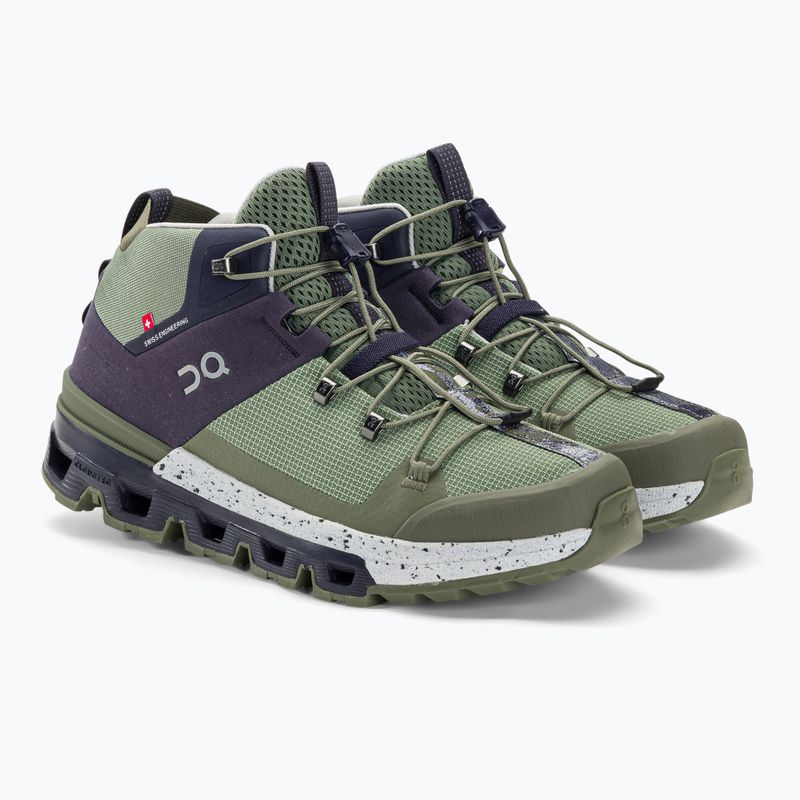 Women's trekking boots On Cloudtrax midnight/glacier 4