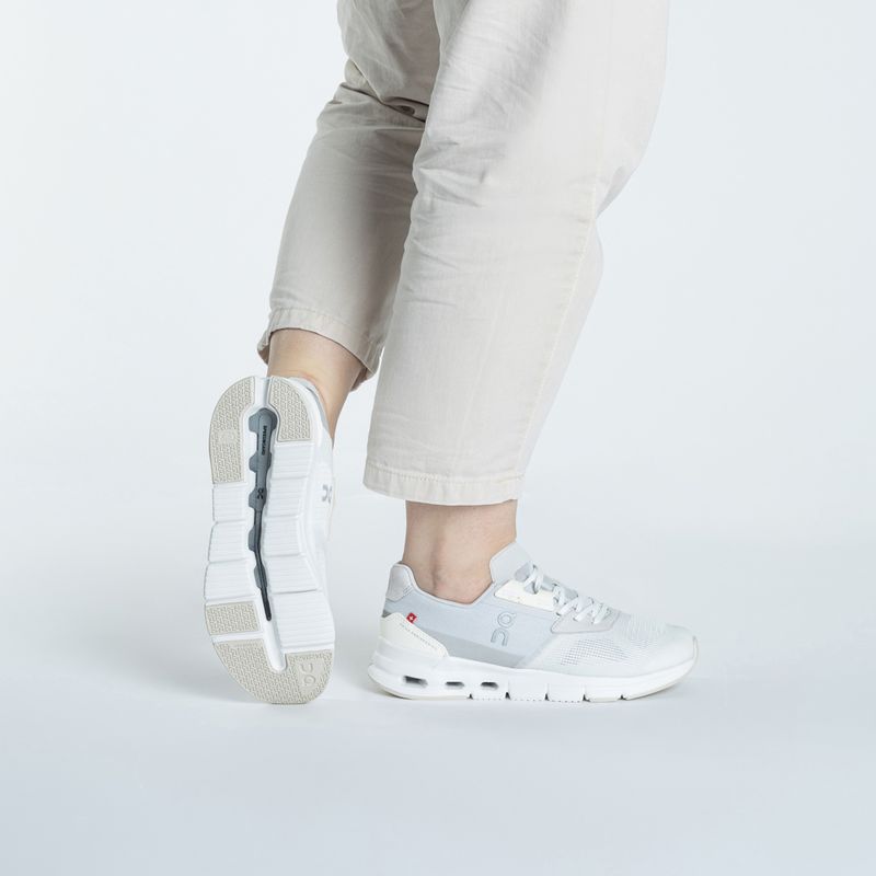 Women's On Running Cloudrift undyed-white/frost shoes 2