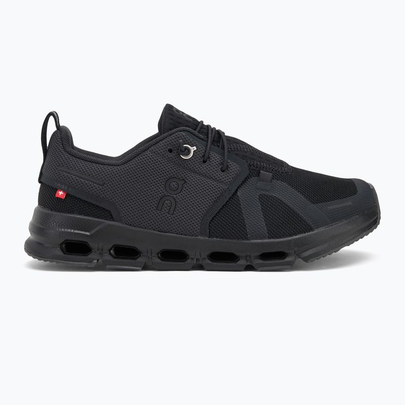 On Cloud Sky black shoes 2