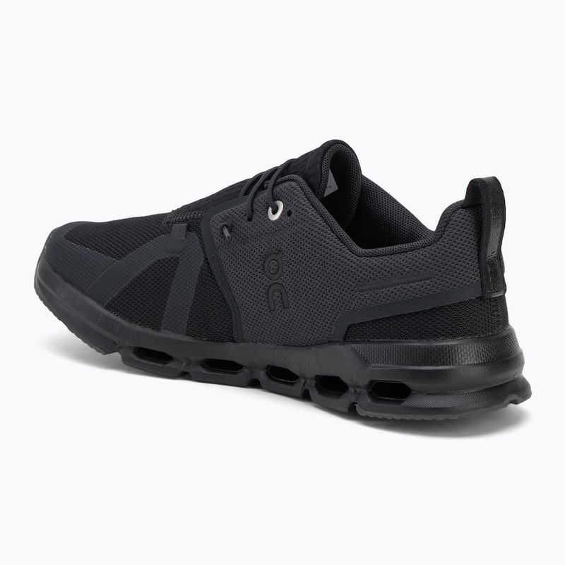 On Cloud Sky black shoes 3
