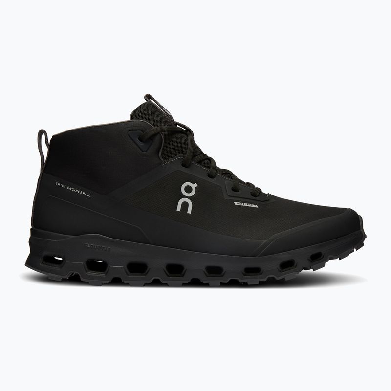 Men's trekking boots On Cloudroam Waterproof black/eclipse 7