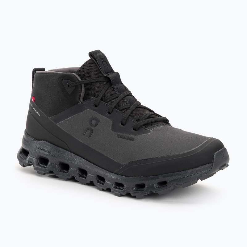 Men's trekking boots On Cloudroam Waterproof black/eclipse