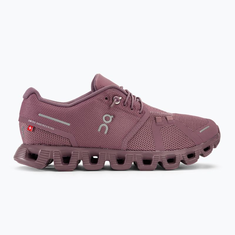 Women's running shoes On Running Cloud 5 fig/quartz 2