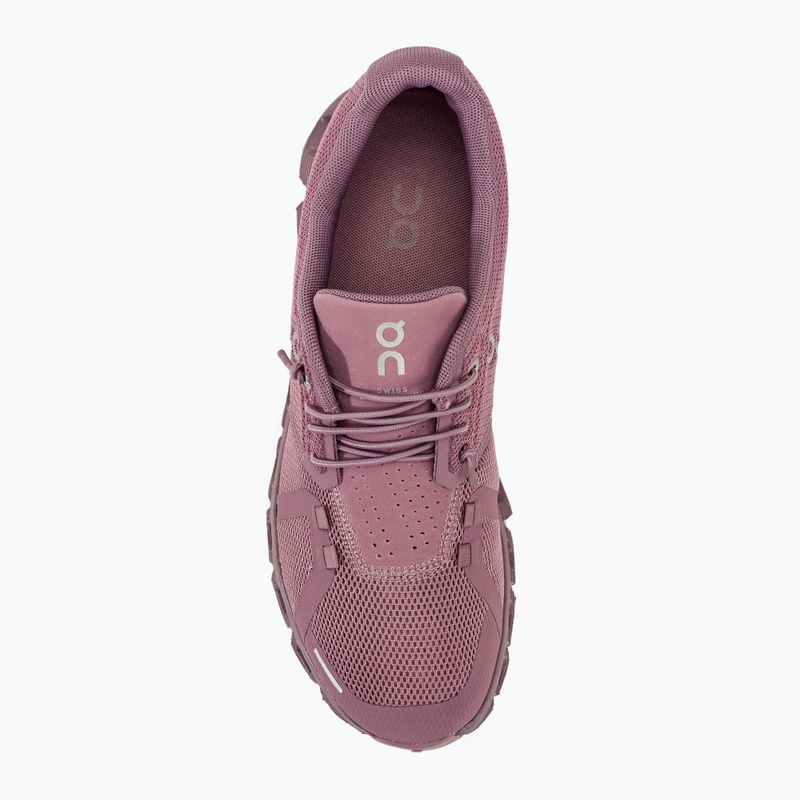 Women's running shoes On Running Cloud 5 fig/quartz 5
