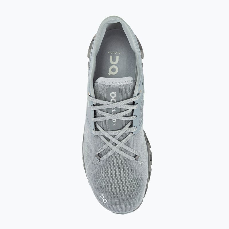 Men's On Running Cloud X 3 mist/rock running shoes 7