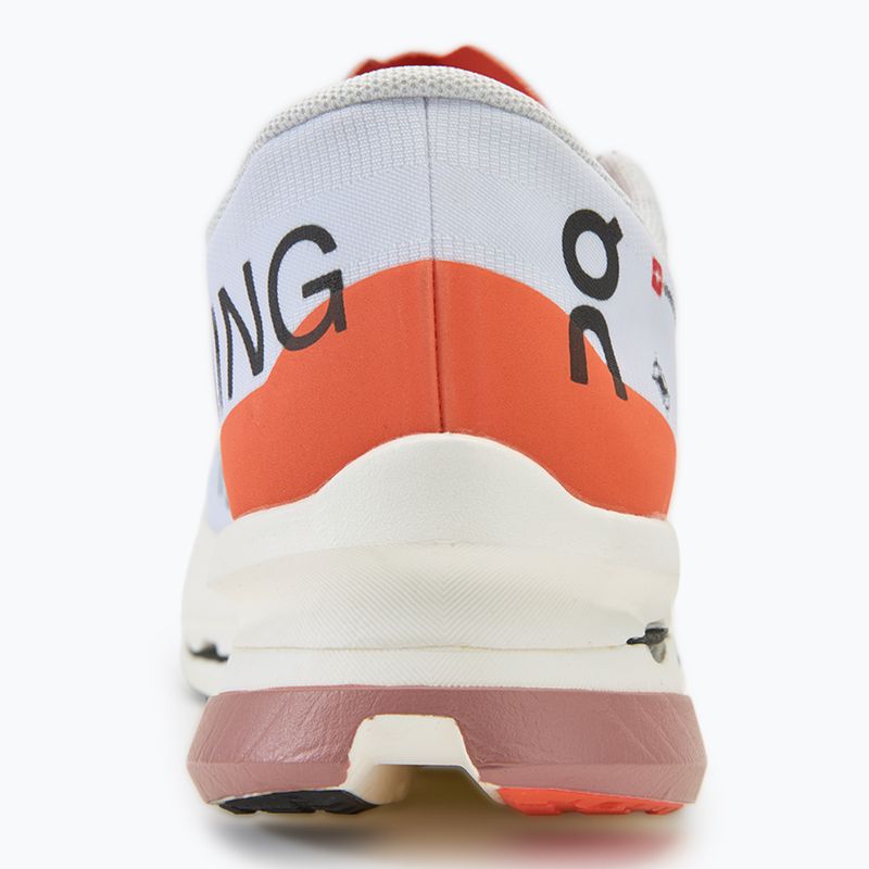 Men's On Cloudboom Echo 3 white/flame running shoes 6