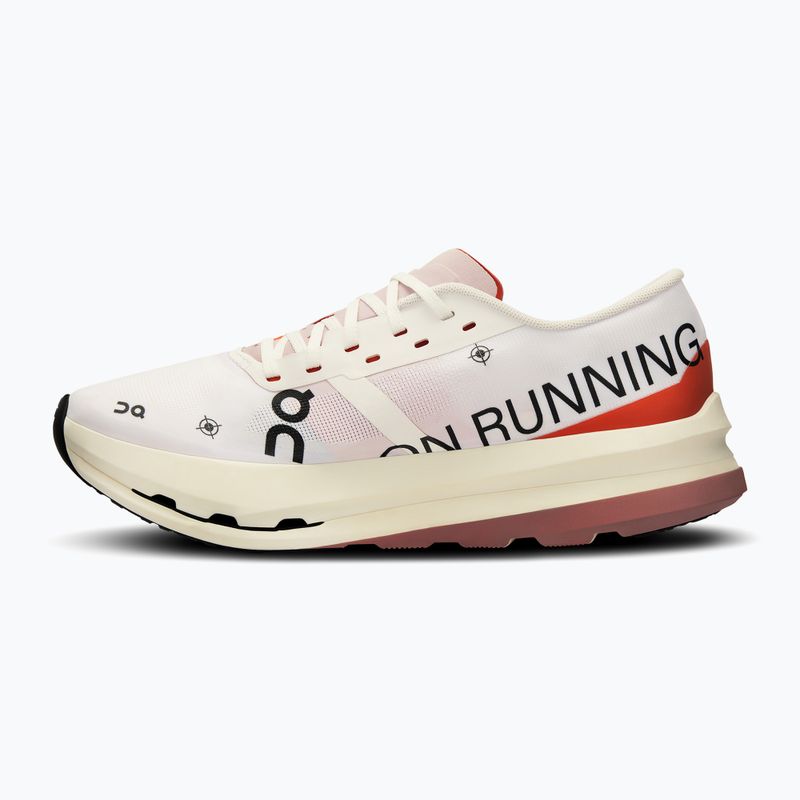 Women's On Running Cloudboom Echo 3 white/flame running shoes 2