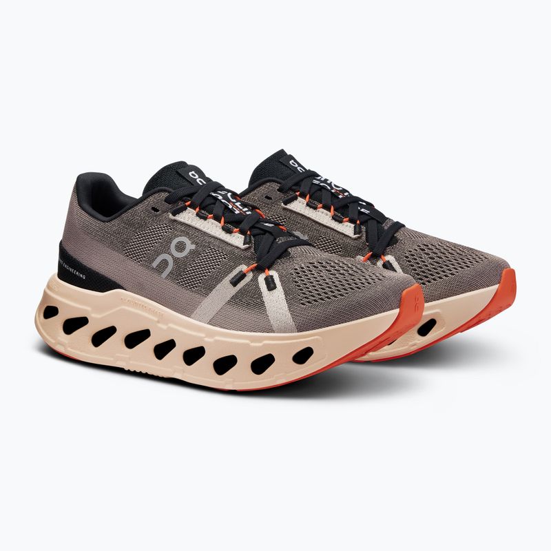 Women's On Running Cloudeclipse fade/sand running shoes 8